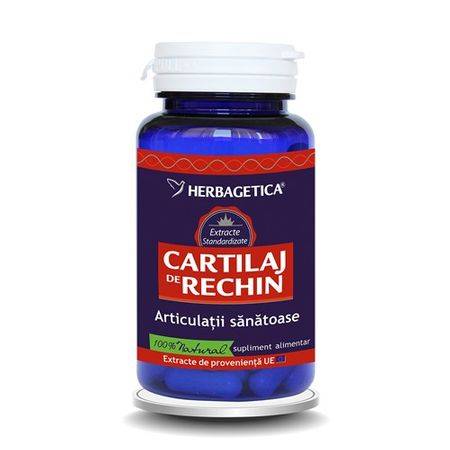 CARTILAJ DE RECHIN, Herbagetica 60 capsule