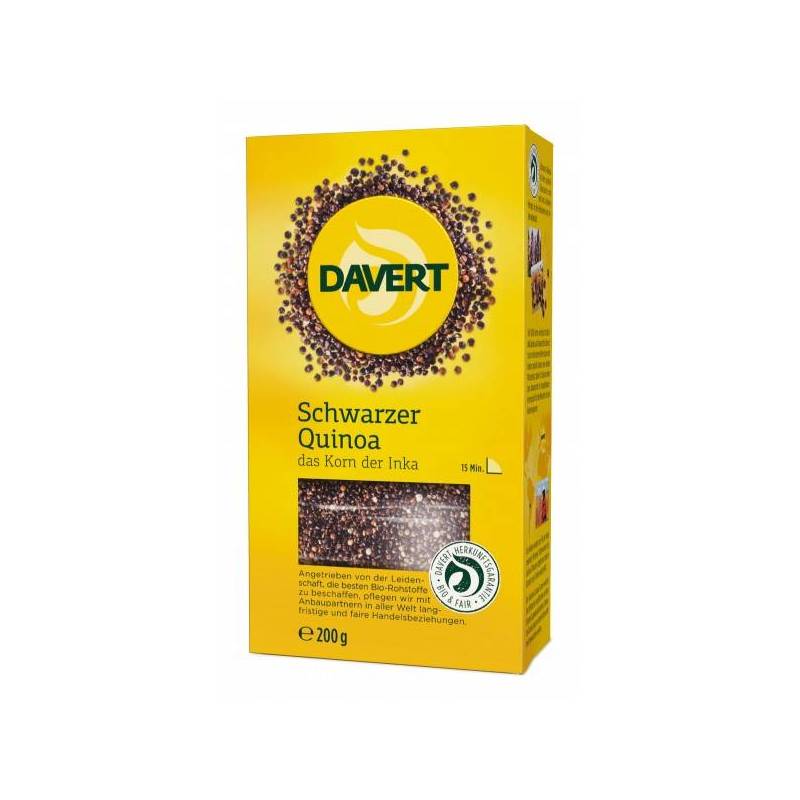 Quinoa neagra, eco-bio, 200g - DAVERT