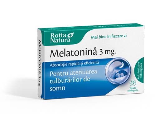 Melatonina 3mg, 30cpr - Rotta Natura