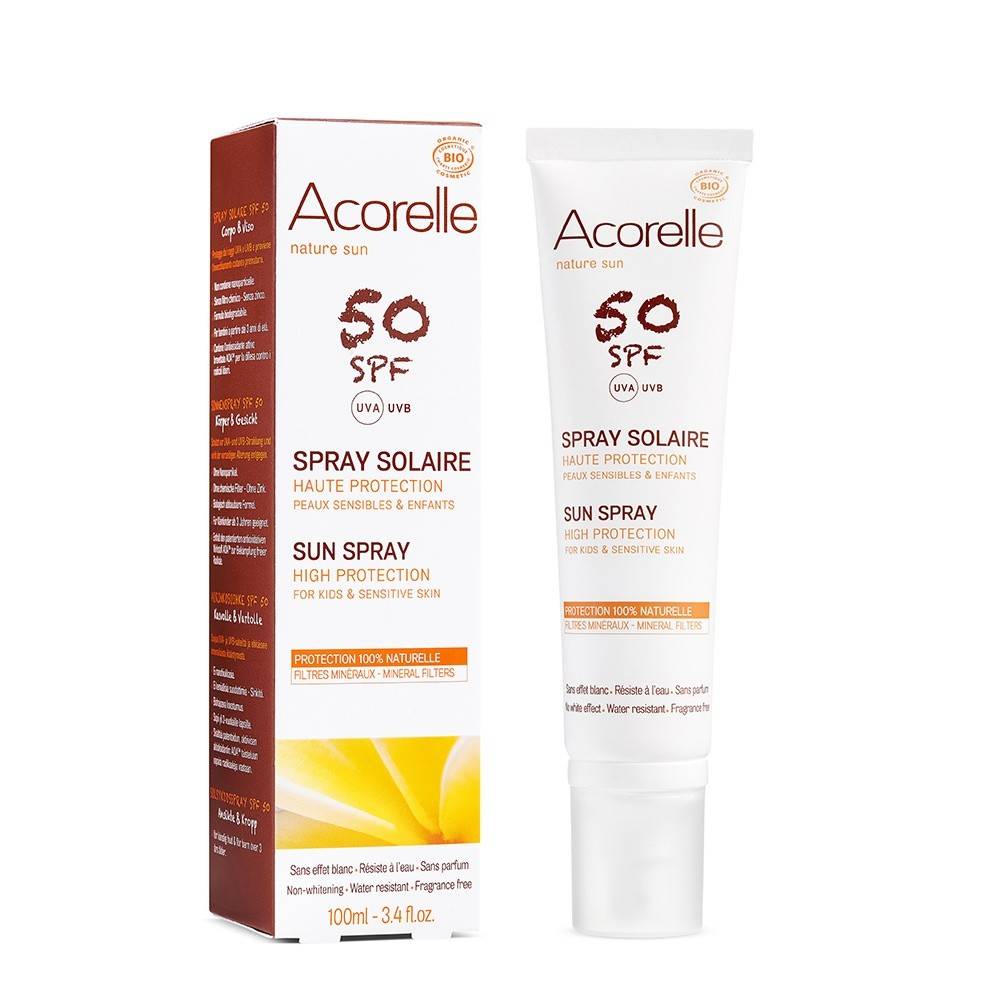 Spray protectie solara SPF 50 100ml ACORELLE