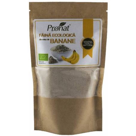 Faina eco-bio din banane, 150g, Pronat