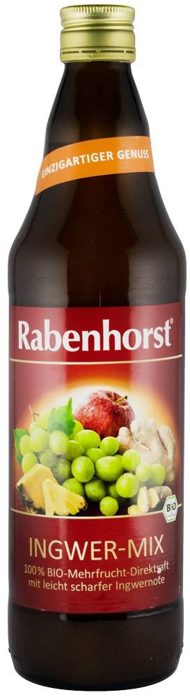 Suc eco-bio multifruct cu ghimbir, 0.75L RABENHORST