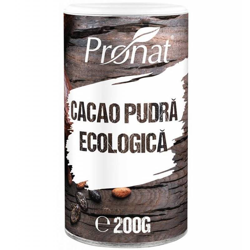 Cacao pudra, eco-bio, 200g - Pronat