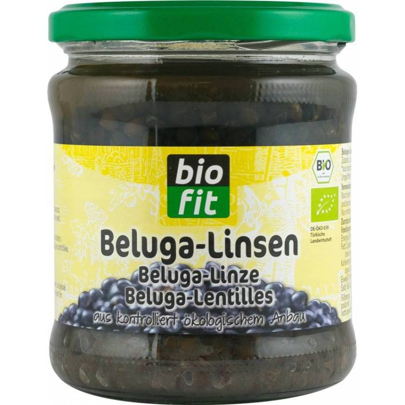 Linte neagra Beluga, eco-bio, 330g - Bio Fit