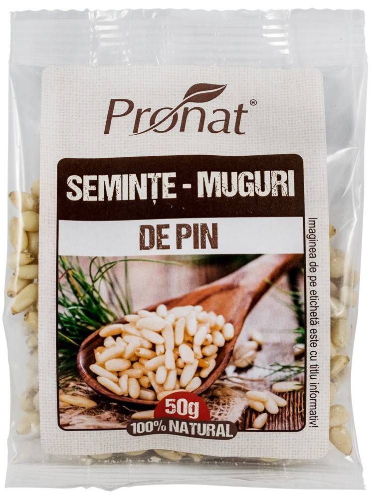 Seminte de muguri de pin eco-bio, 50g Pronat