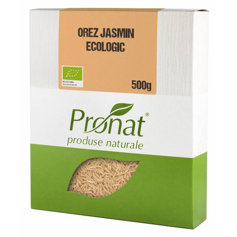 Orez Jasmin Eco Bio 500g Pronat Minuneanaturii Ro