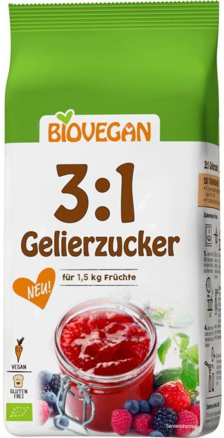 Zahar gelifiant 3:1 eco-bio, 500g BIOVEGAN