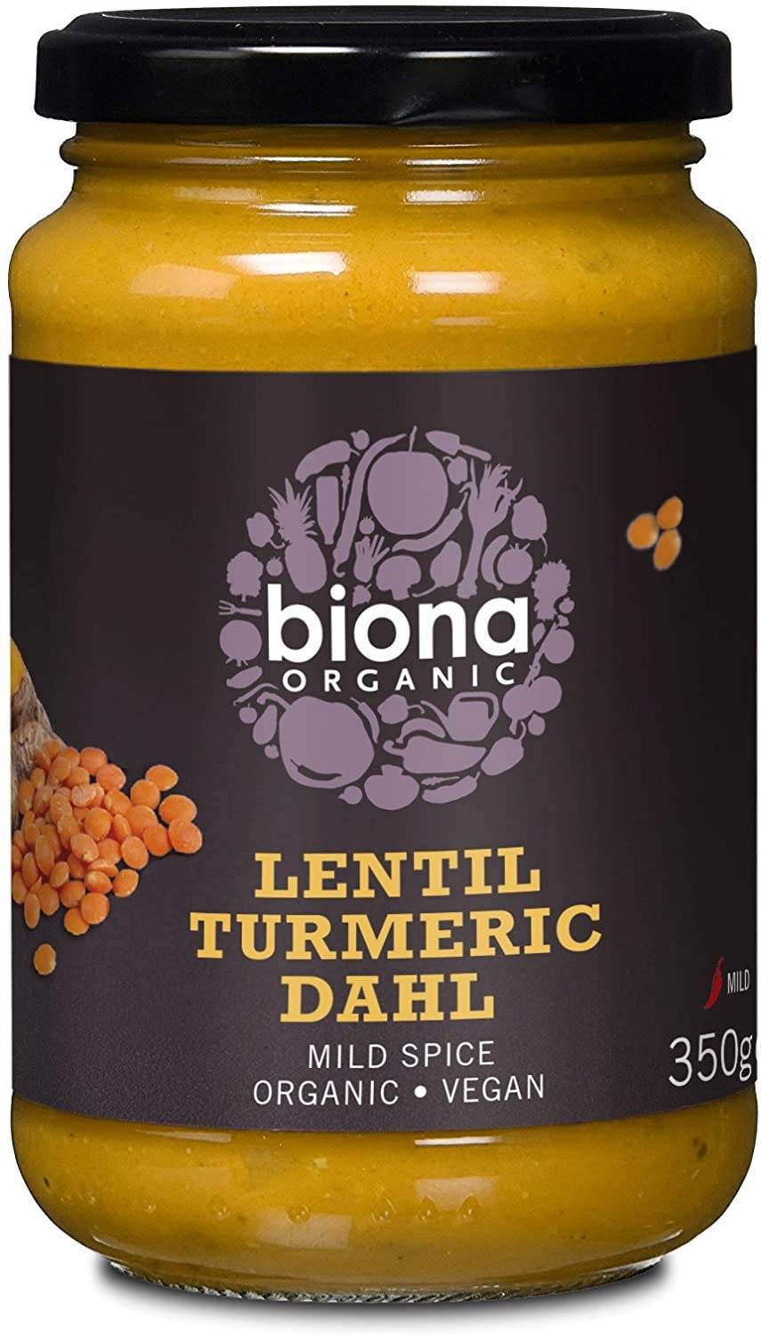 Sos Dhal cu linte si turmeric eco-bio 350g Biona