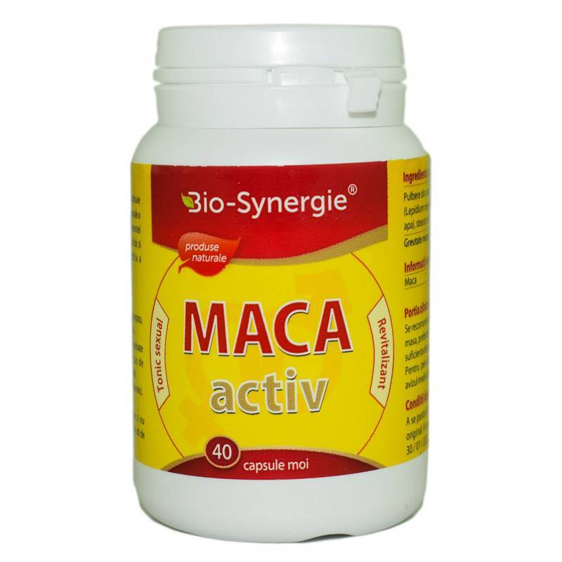 Maca Activ 40 cps - Bio Synergie