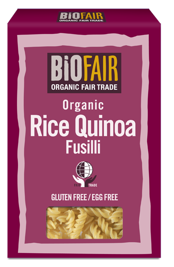 Fusilli din orez si quinoa fara gluten eco-bio 250g - Biofair - 1 | YEO