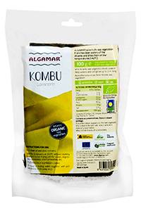 Alge Kombu raw eco-bio 100g Algamar - 1 | YEO