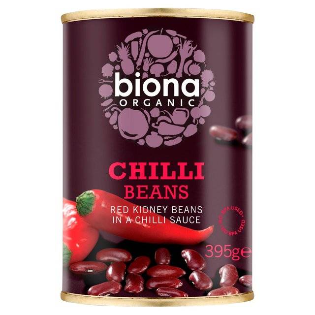 Chilli Beans Red Kidney, 395g - Biona