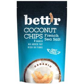 Chips de cocos cu sare eco-bio 70g - Bettr