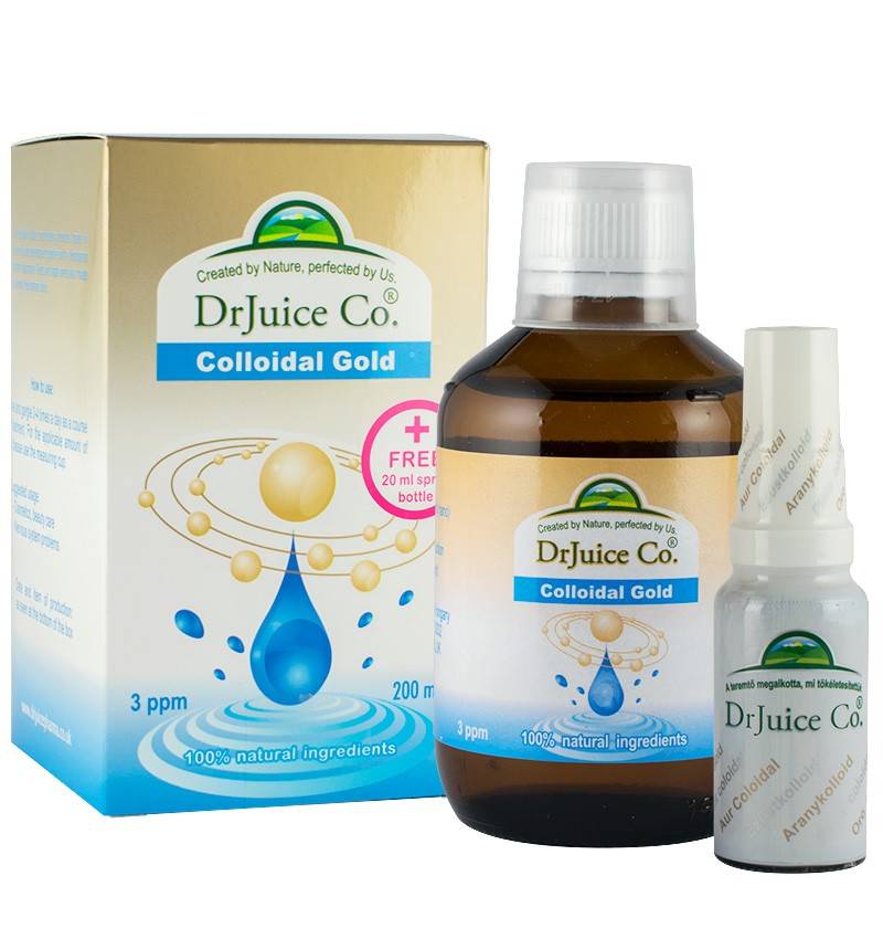 Aur Coloidal Hidratant, 200ml DrJuice - 1 | YEO