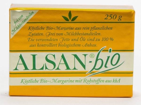 Margarina - eco-bio 250g - Alsan - 1 | YEO