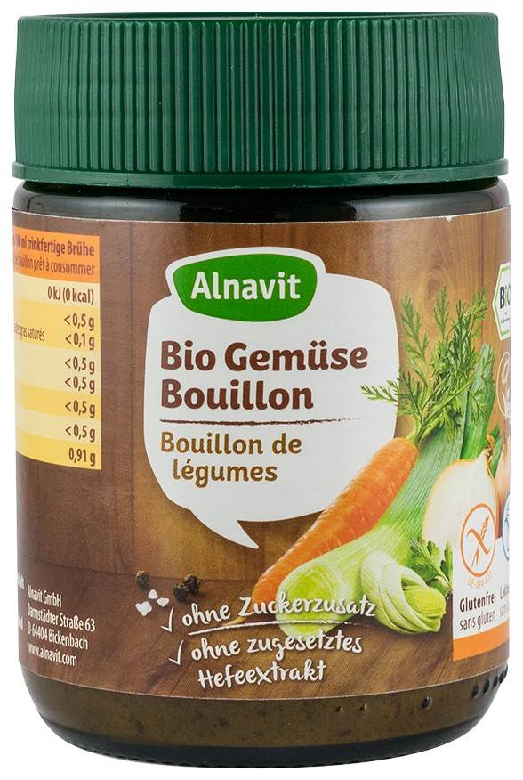 Supa de legume Bio (13,5%) instant, fara gluten, 165 g Alnavit - 1 | YEO