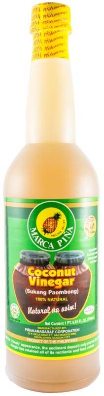 Otet de cocos 100% natural, 750ml - Marca Pina - 1 | YEO