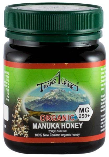 Miere de Manuka organica, MG 250+ 250g - Tranz Alpine - 1 | YEO