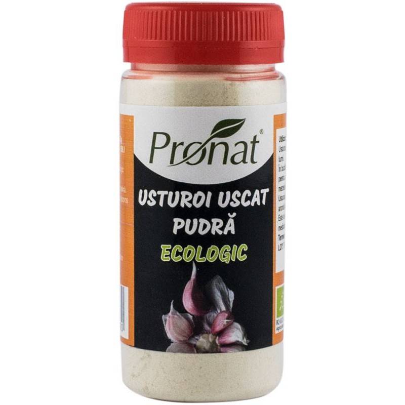 Usturoi uscat pudra, eco-bio, 60g - Pronat