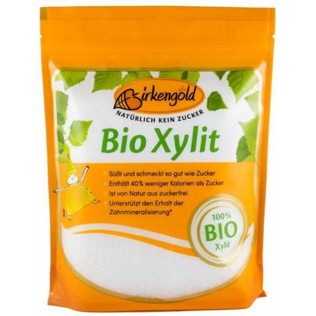 Xylitol 100% - Indulcitor ECO-BIO, 500g, Birkengold