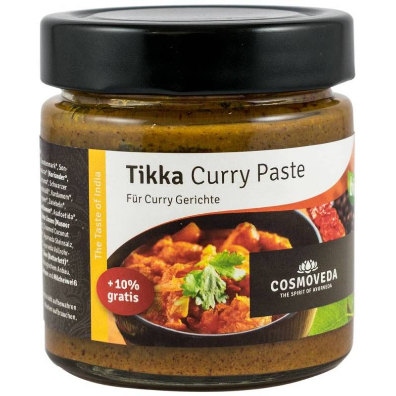Pasta de curry Tikka Eco-Bio 175g - COSMOVEDA