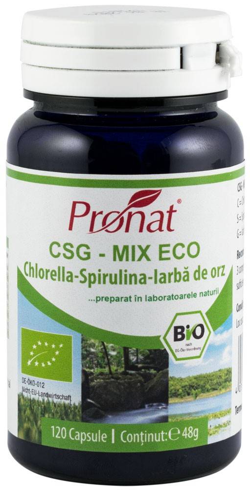 CSG, Mix Eco-Bio 120 comprimate - Pronat