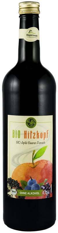 Punch Din Mere Si Fructe Negre, Fara Alcool Eco-Bio 750ml - Bayernwald