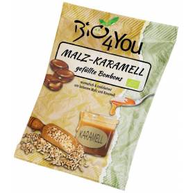 Bomboane Eco-bio Cu Malt Din Orz Si Caramel, 75g BIO4YOU