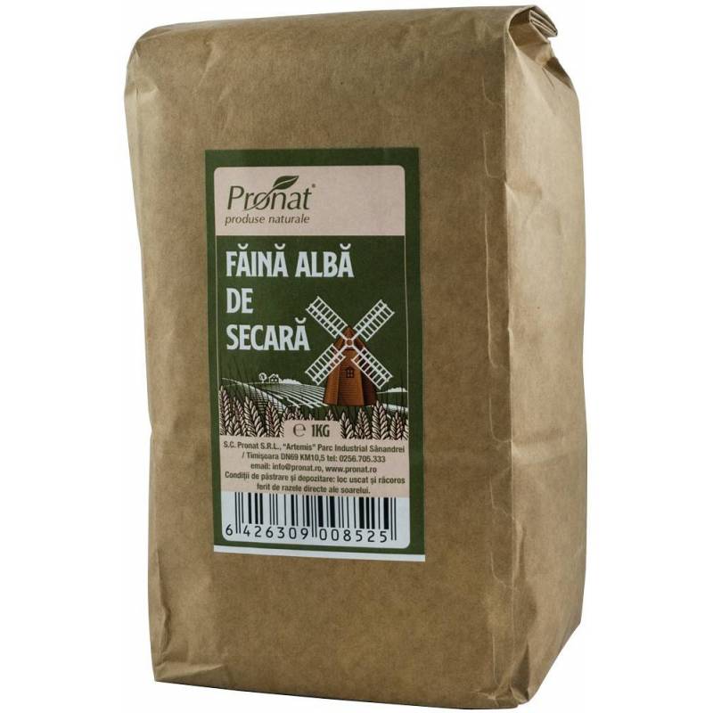 Faina alba de secara, 1kg, Pronat