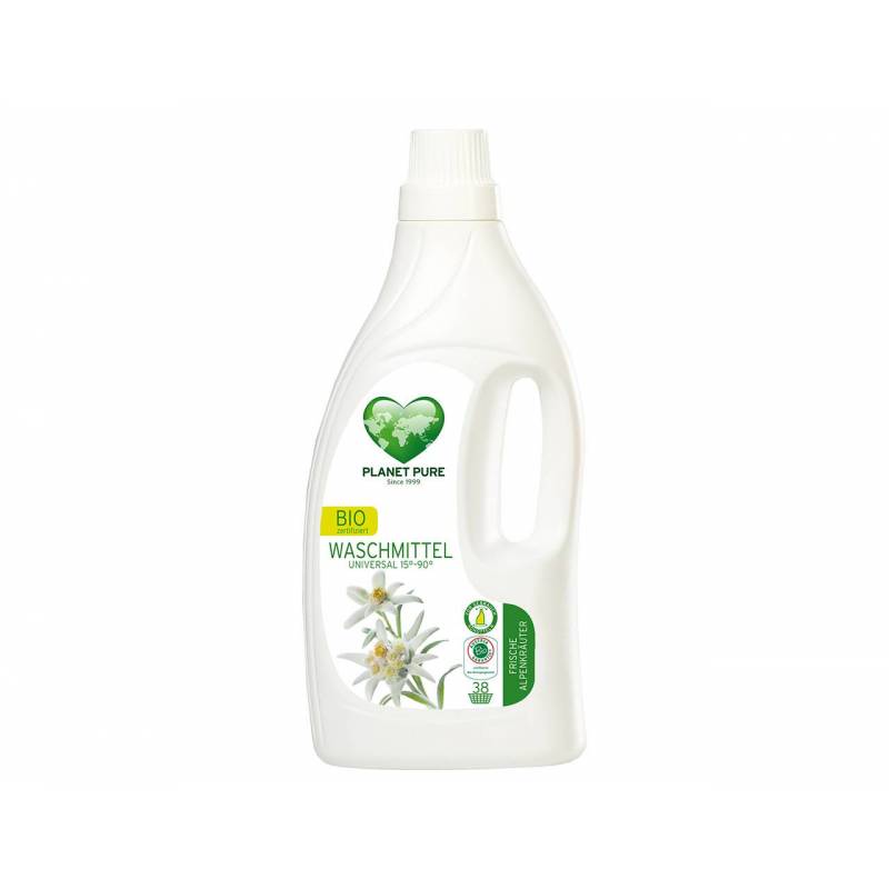 Detergent de rufe - flori de munte, eco-bio 1.55L Planet Pure