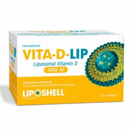 VITAMINA D LIPOZOMALA, 1000 IU, 30 PLICURI - LIPOSHELL