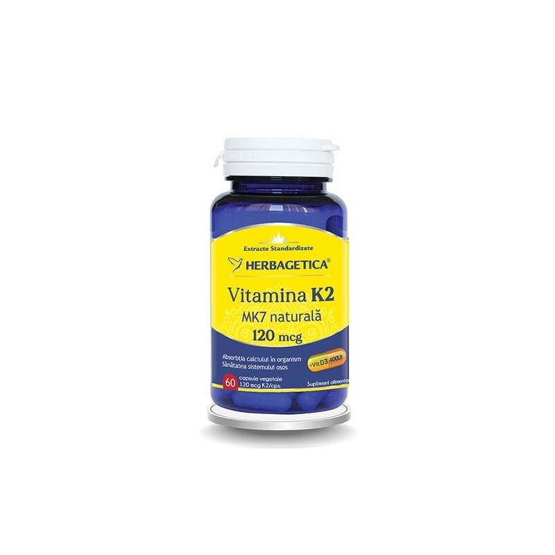 VITAMINA K2 MK7 - Herbagetica