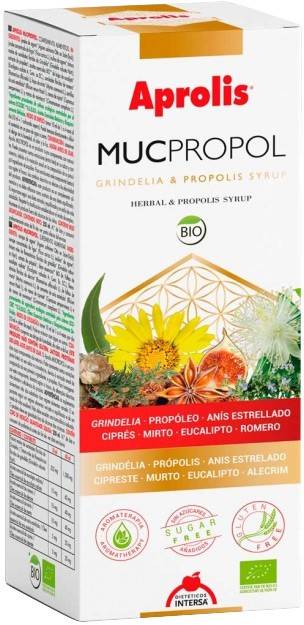 Sirop Mucpropol de tuse cu propolis si grindelia, 250ml - Aprolis