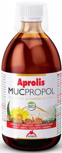 Sirop Mucpropol de tuse cu propolis si grindelia, 250ml - Aprolis - 1 | YEO