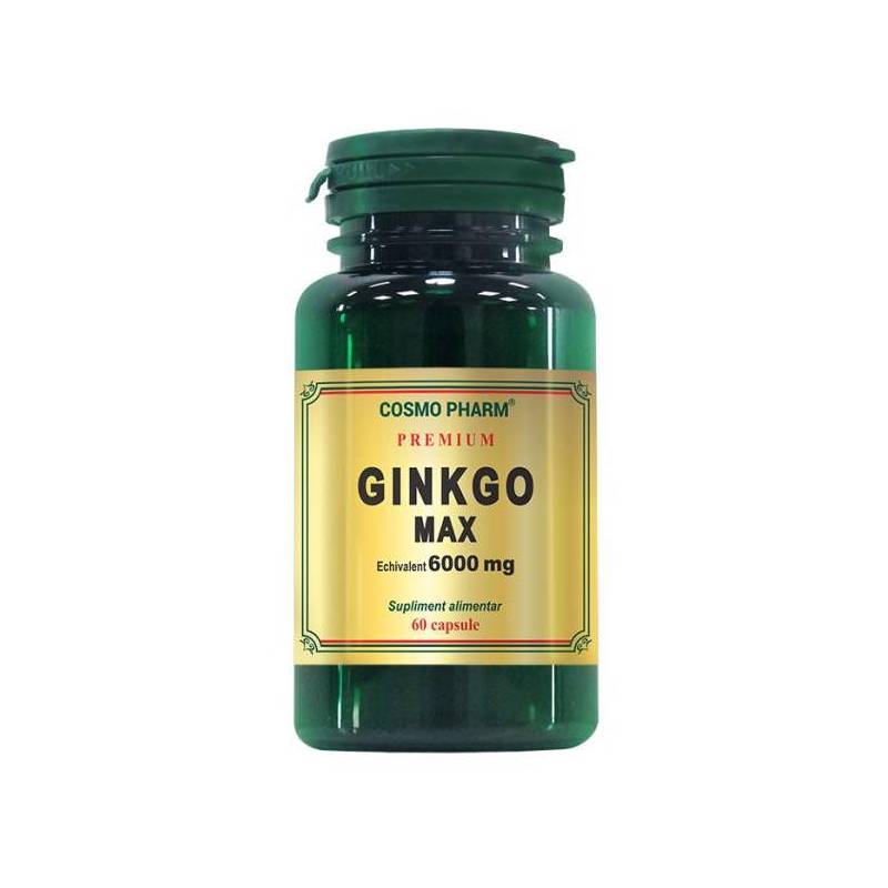 Ginkgo Max, 6000mg - Cosmo Pharm