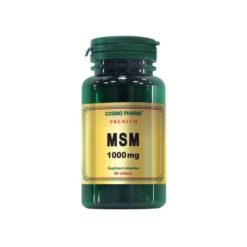 MSM, 1000mg - Cosmo Pharm