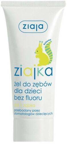 Pasta de dinti gel fara fluor, Baby, 50ml - Ziaja