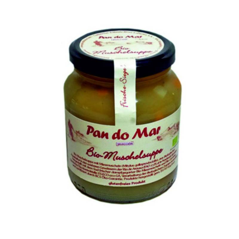 Supa de midii, eco-bio, 350ml - Pan do mar