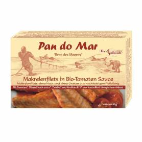 Macrou file in sos de tomate, eco-bio, 120g - Pan do Mar