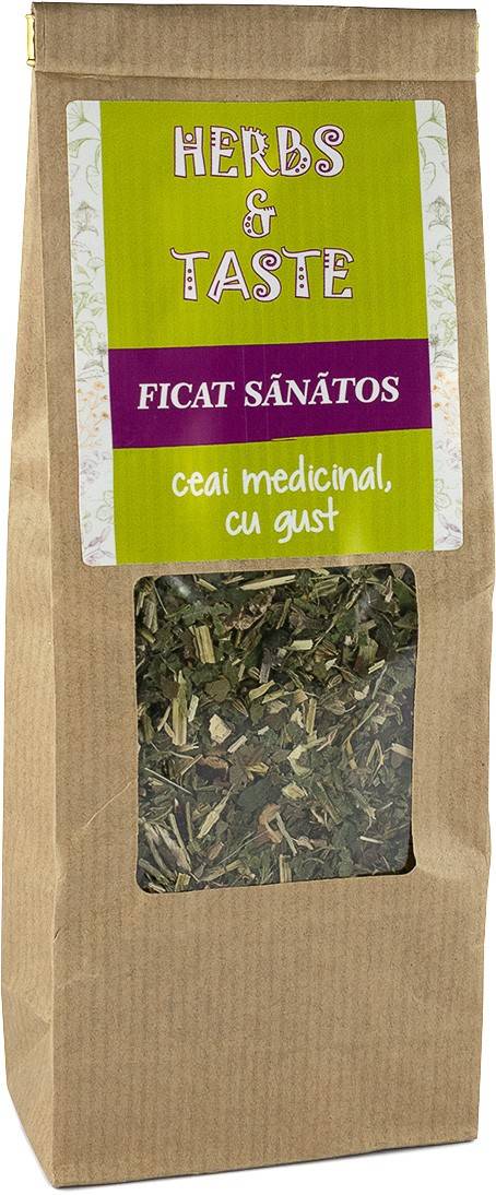 Ceai de plante medicinale Ficat Sanatos, 50g - Pronat