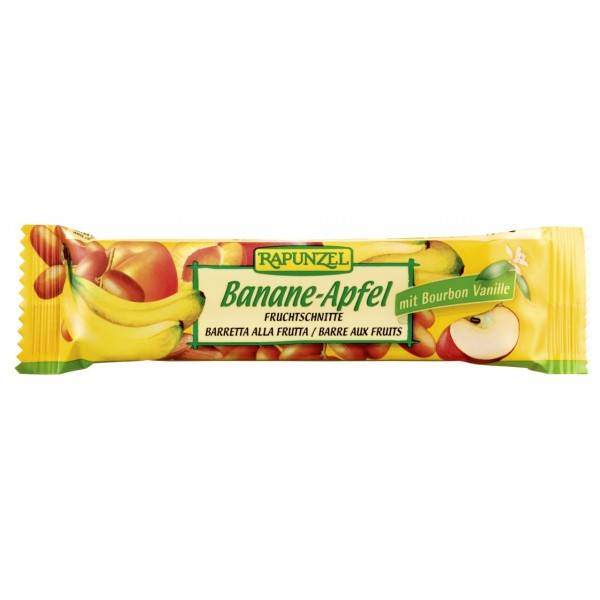 Baton cu fructe Banana si Mar, eco-bio, 40g - Rapunzel