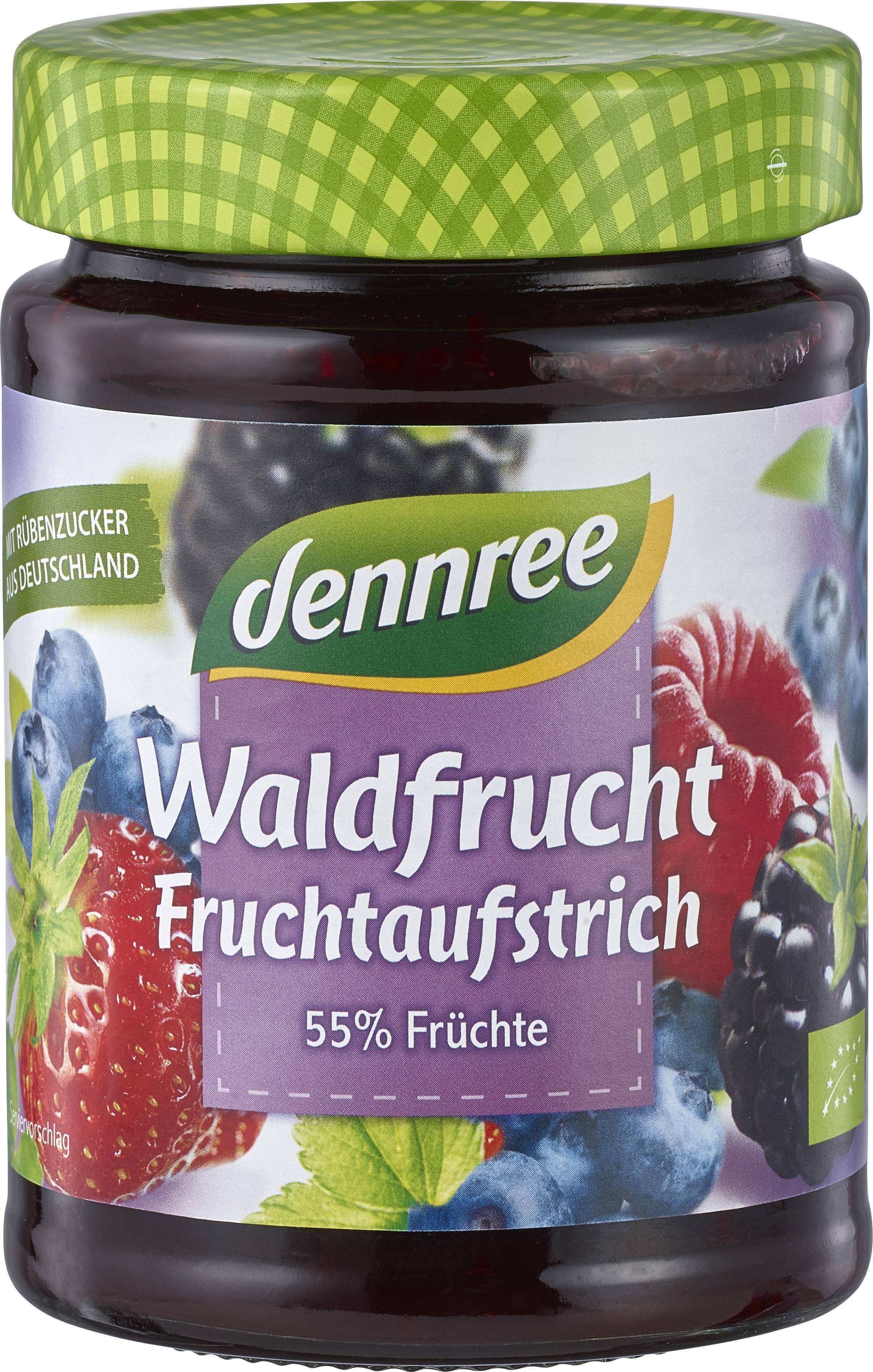 Gem de fructe de padure, eco-bio, 340g - Dennree