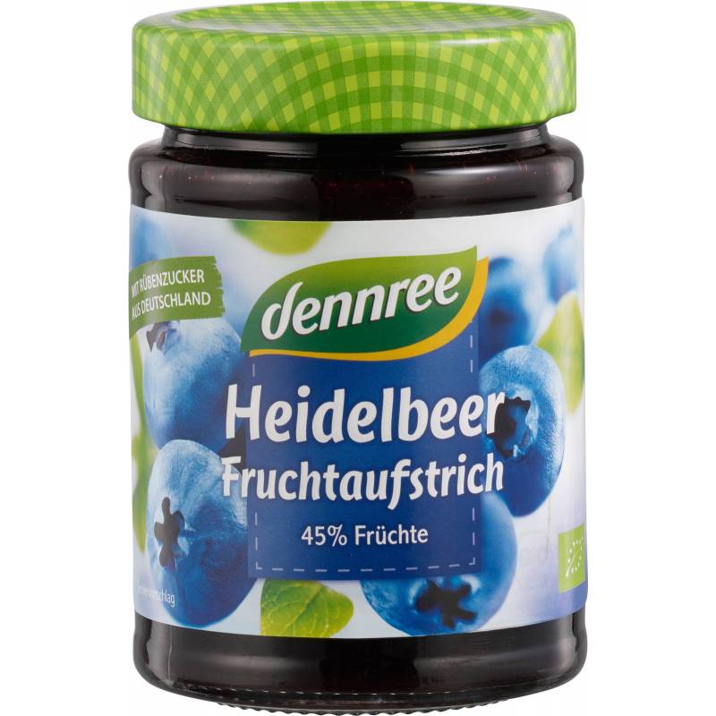 Gem de afine, eco-bio, 340g - Dennree