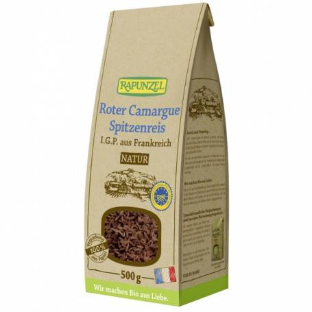 Orez rosu Camargue natu, eco-bio, 500g - Rapunzel