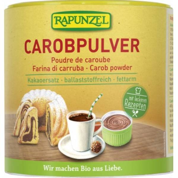 Pudra Carob, eco-bio, 250g - Rapunzel