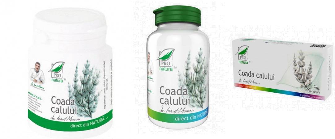 Coada calului, 200cps, 60cps si 30cps - MEDICA 30 capsule - 3 | YEO