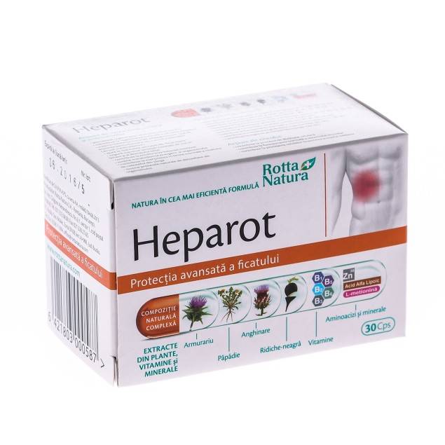 Heparot 30cps - Rotta Natura