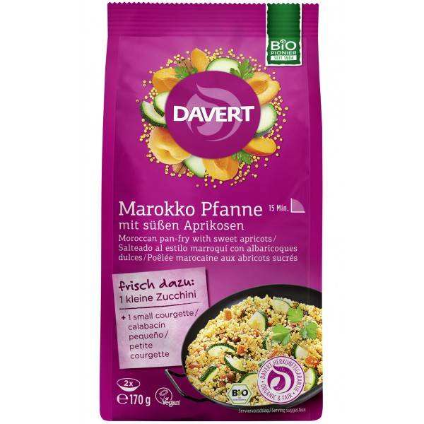 Salata Marocana cu mei si caise, 170g - Davert