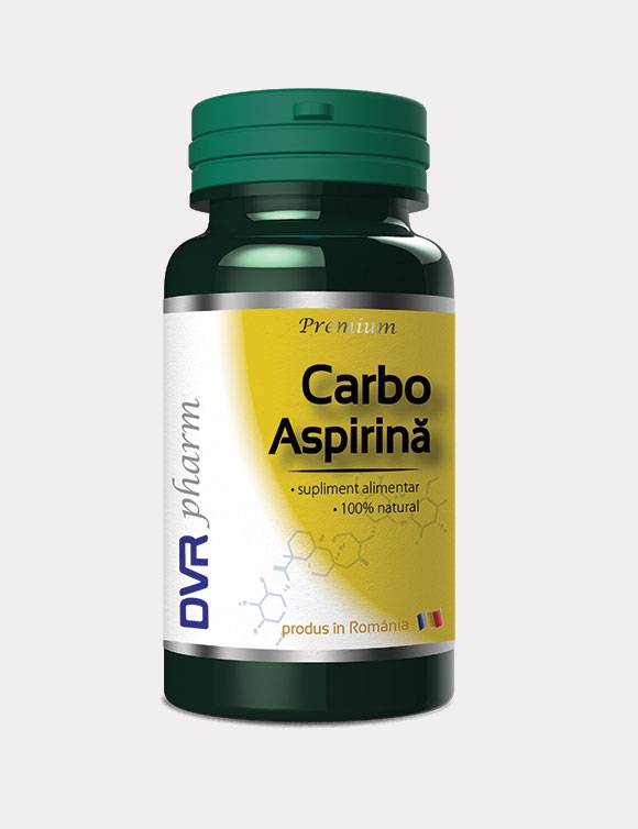 Carbo Aspirina 60cps - DVR Pharm