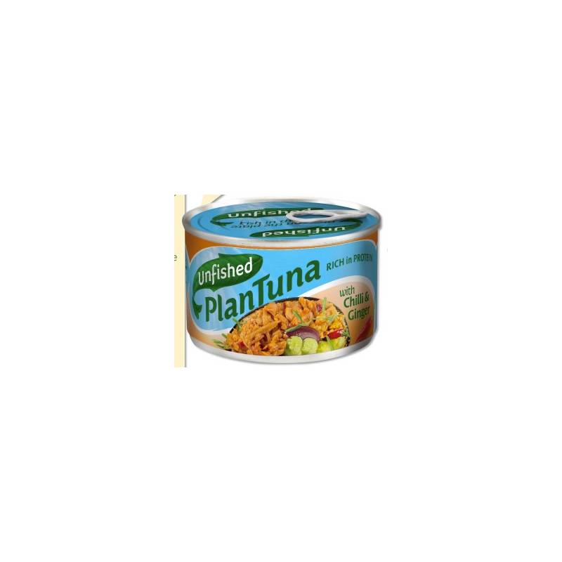 TON VEGAN CU ARDEI IUTE SI GHIMBIR, 150g - UNFISHED PLANTUNA